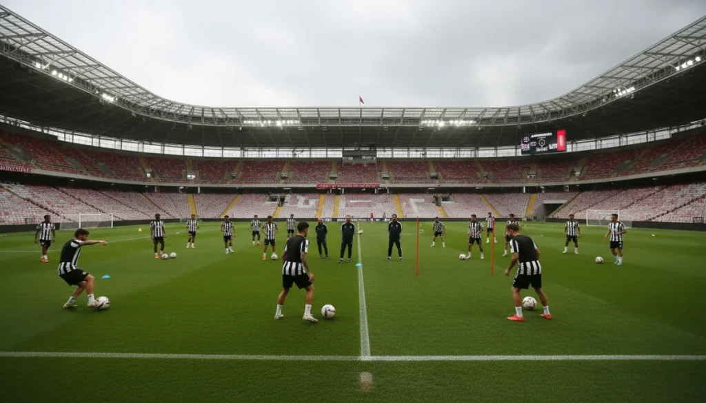Beşiktaş 19 Mart Kasımpaşa Mücadelesine Tam Hazır: Antrenman Programı Yoğun Şekilde Devam Ediyor