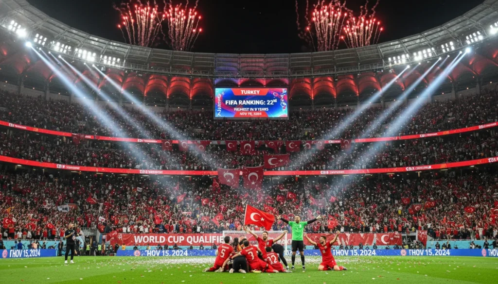Ay-Yıldızlı Ekibimiz Dünya Futbolunda Devler Ligine Dönüyor