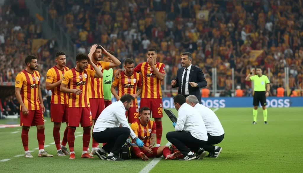 Galatasaray, Gabriel Sara’nın Sakatlığı ile Şampiyonluk Hedefini Zora Soktu