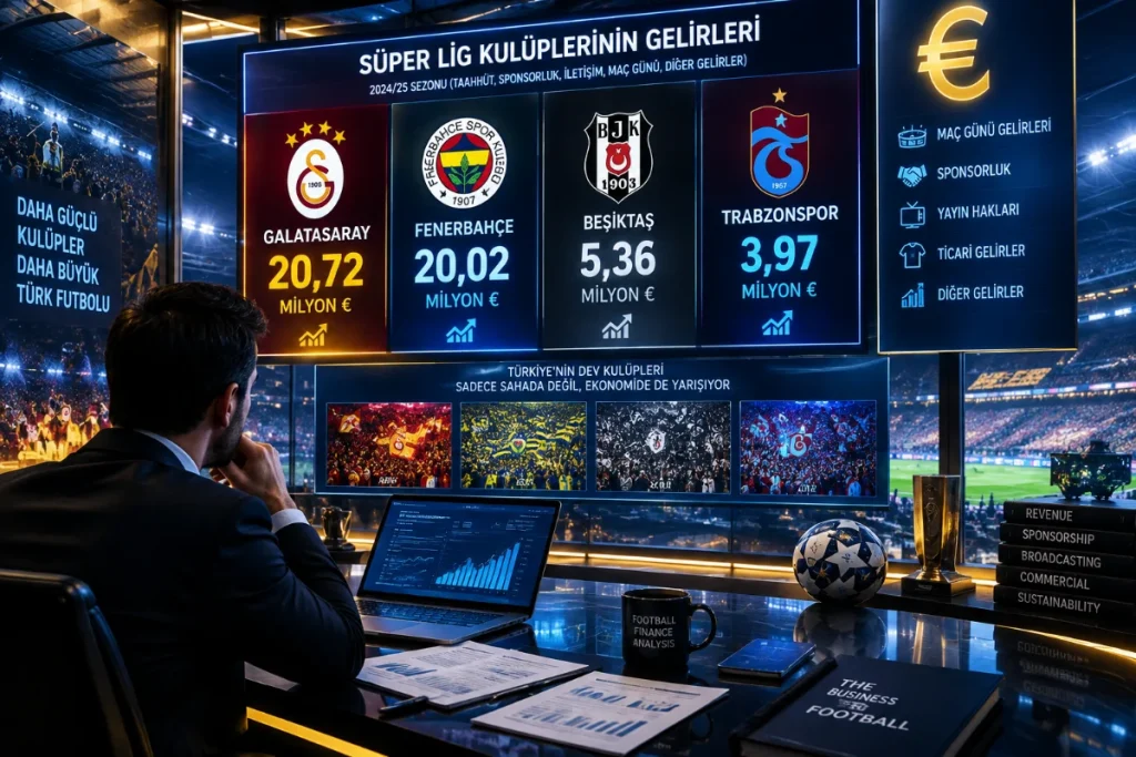 Avrupa Arenasında Finansal Rüzgar: 4 Büyüklerin UEFA Kazançları Belli Oldu
