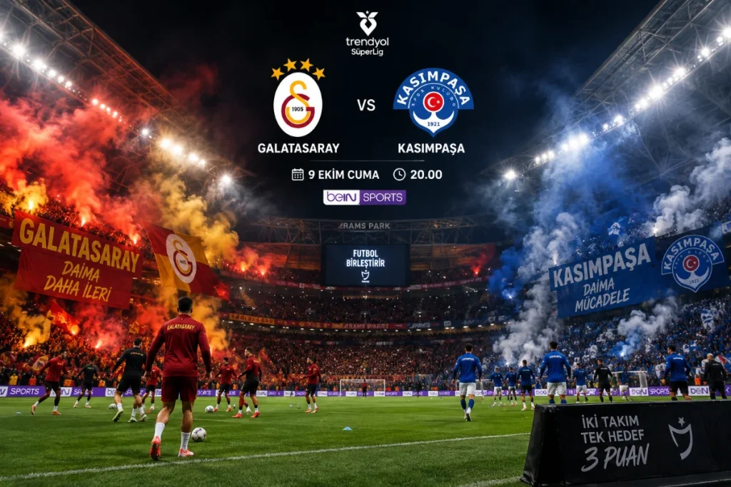 Galatasaray – Kasımpaşa Maç Rehberi: Seri Kimin Lehine Bozulacak?